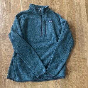 Men’s 3/4 zip Patagonia fleece - never worn